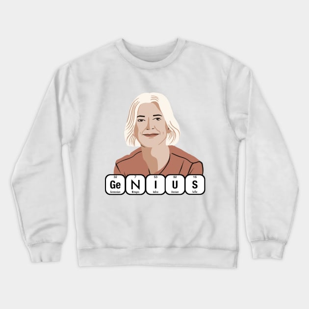 GENIUS Jennifer Doudna Crewneck Sweatshirt by firstsapling@gmail.com